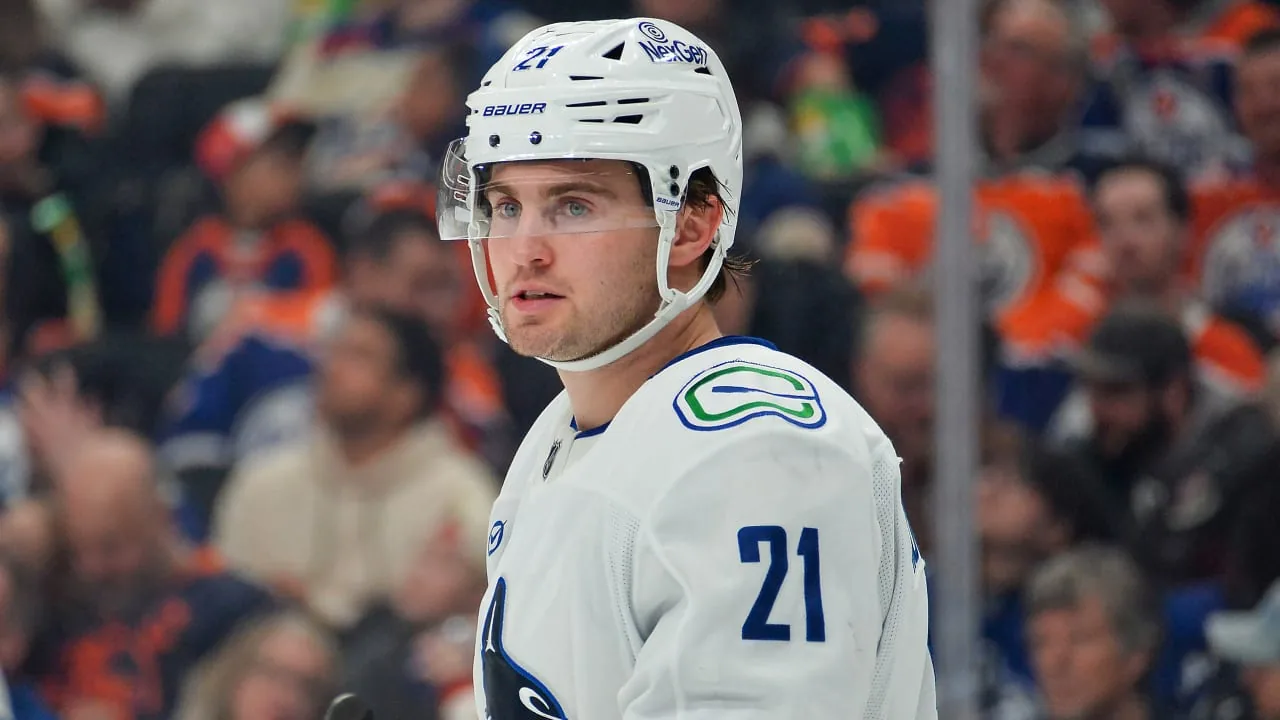 Canucks deal forward Nils Hoglander to Predators for third-round pick