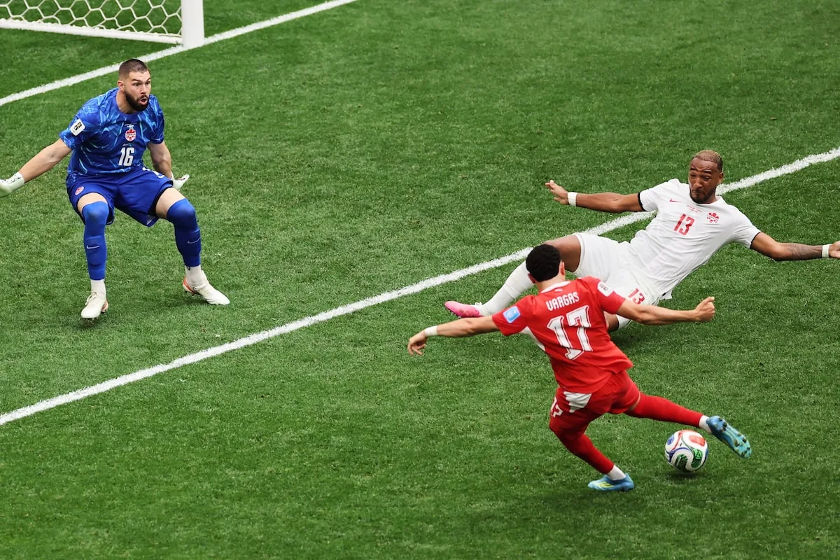 Canada faces knockout round after 2-1 loss to Switzerland