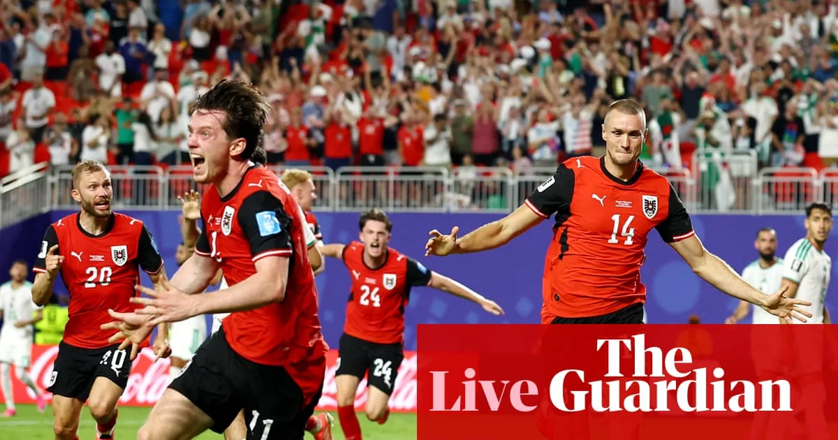 Algeria and Austria advance to round of 32 after dramatic group stage match