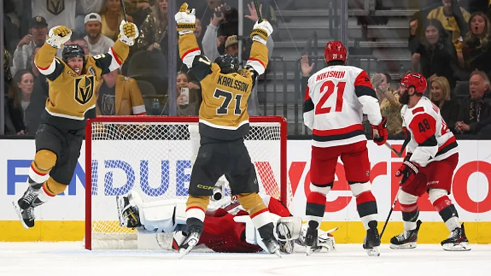 Stanley Cup Final: Hurricanes 4, Golden Knights 5 (2OT)