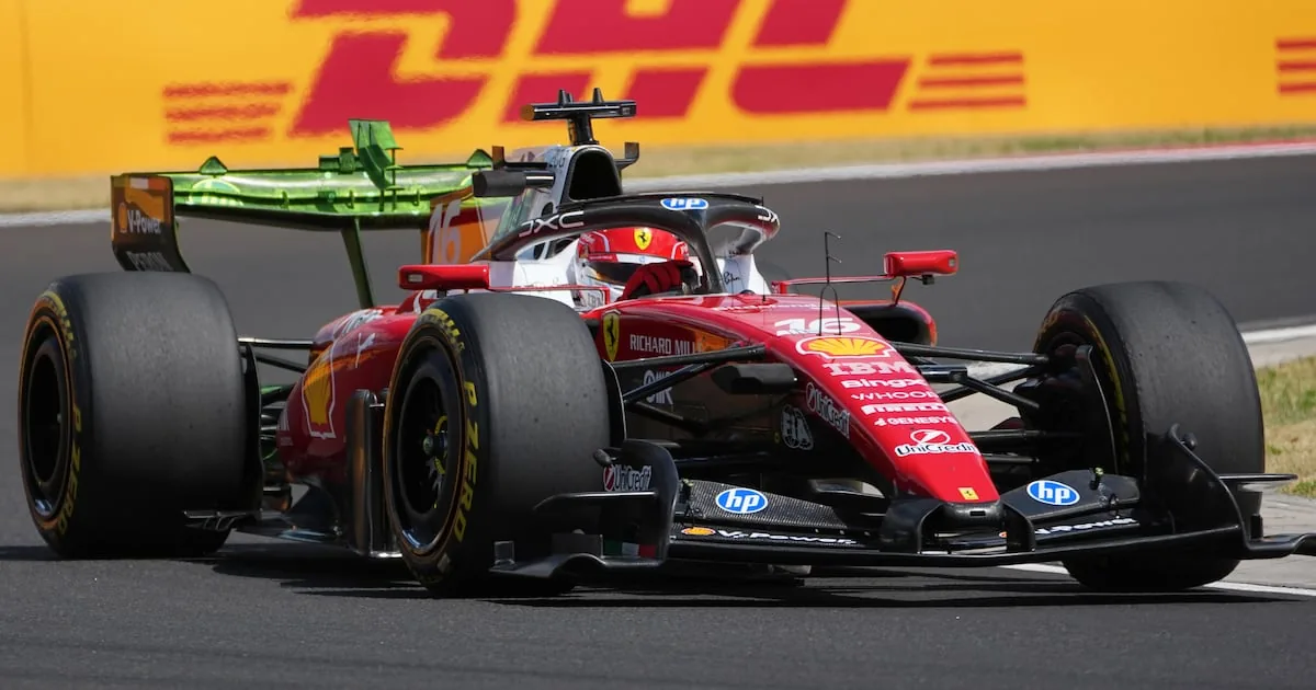 Leclerc leads Verstappen in Hungary FP1 despite Ferrari issue