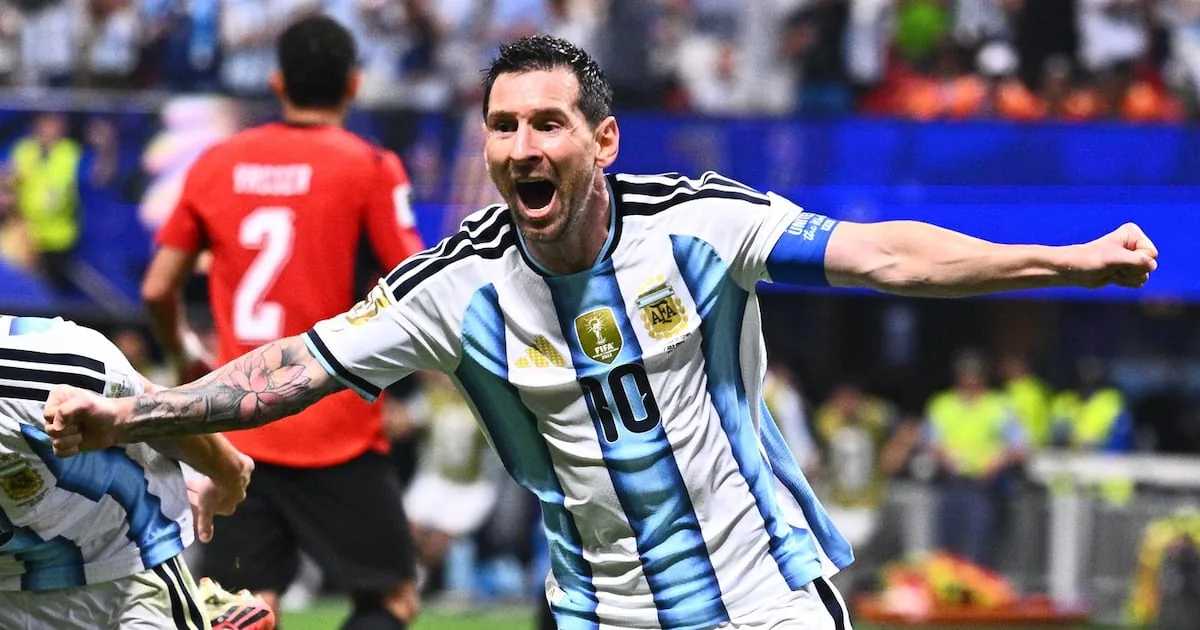 Lionel Messi’s first meeting with England will be a contest of will and aura