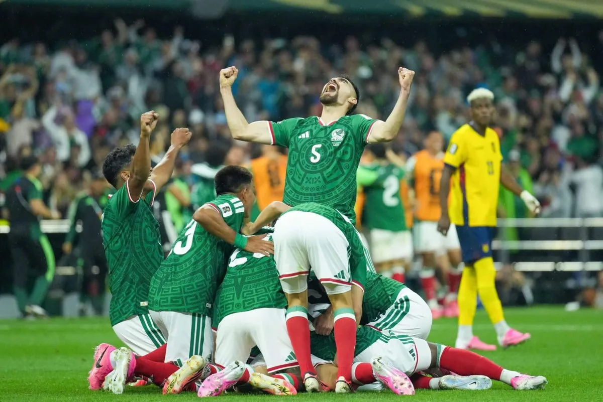 World Cup 2026: Mexico 2-0 Ecuador - Electric hosts storm into last 16 as Piero Hincapie sees red
