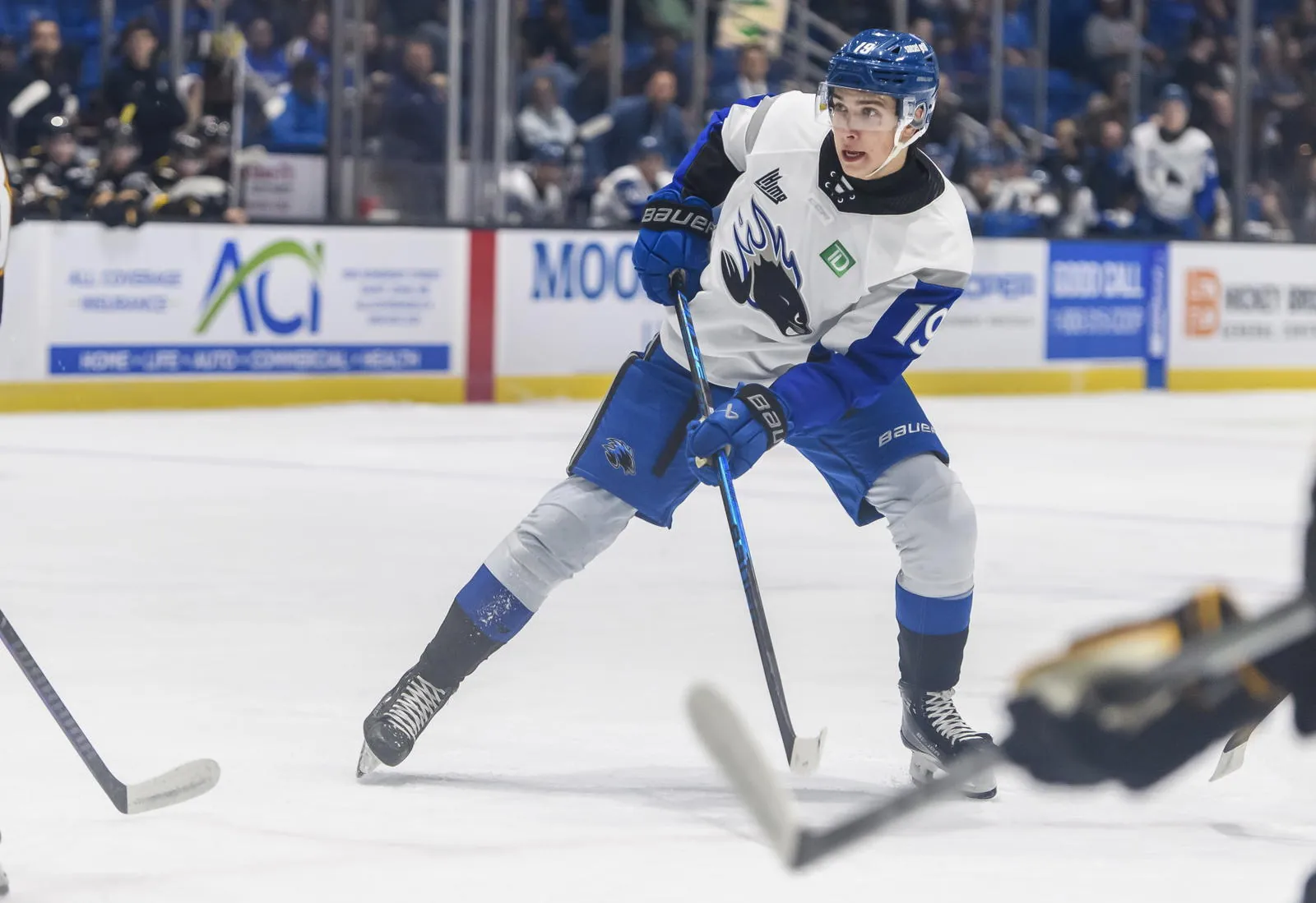 Alexis Joseph will hope a strong Hlinka-Gretzky Cup will keep his draft stock high heading into the 2026-27 season. (Photo: Mike Hawkins)
