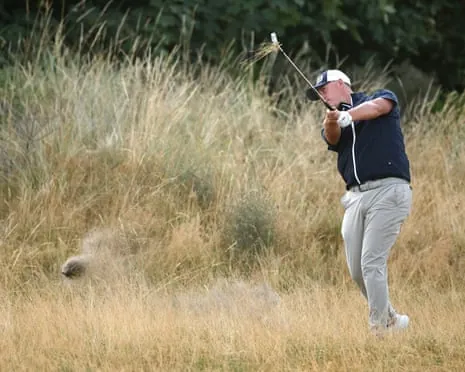 Britain's Joe Dean in action during the first round